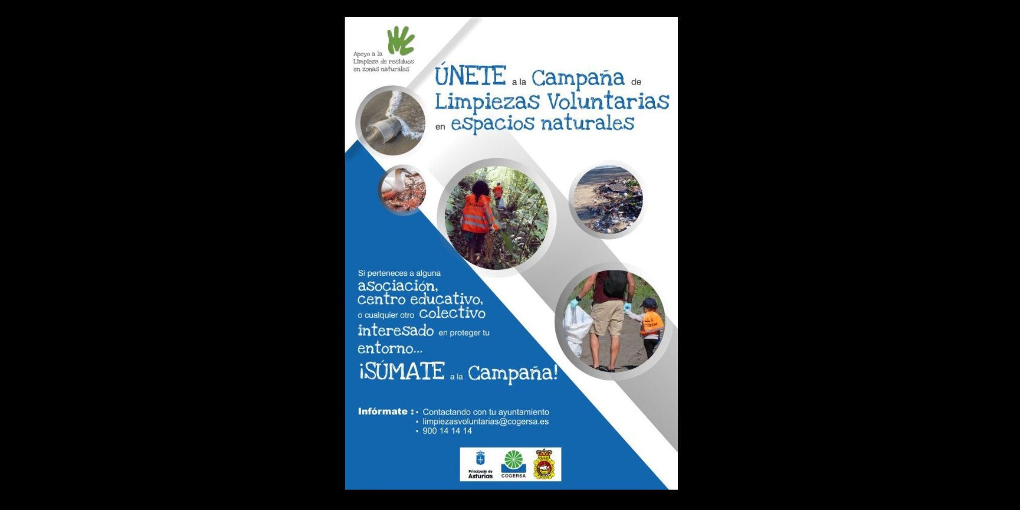 LIMPIEZAS VOLUNTARIAS EN ESPACIOS NATURALES – AVILÉS CAMPAÑA 2024