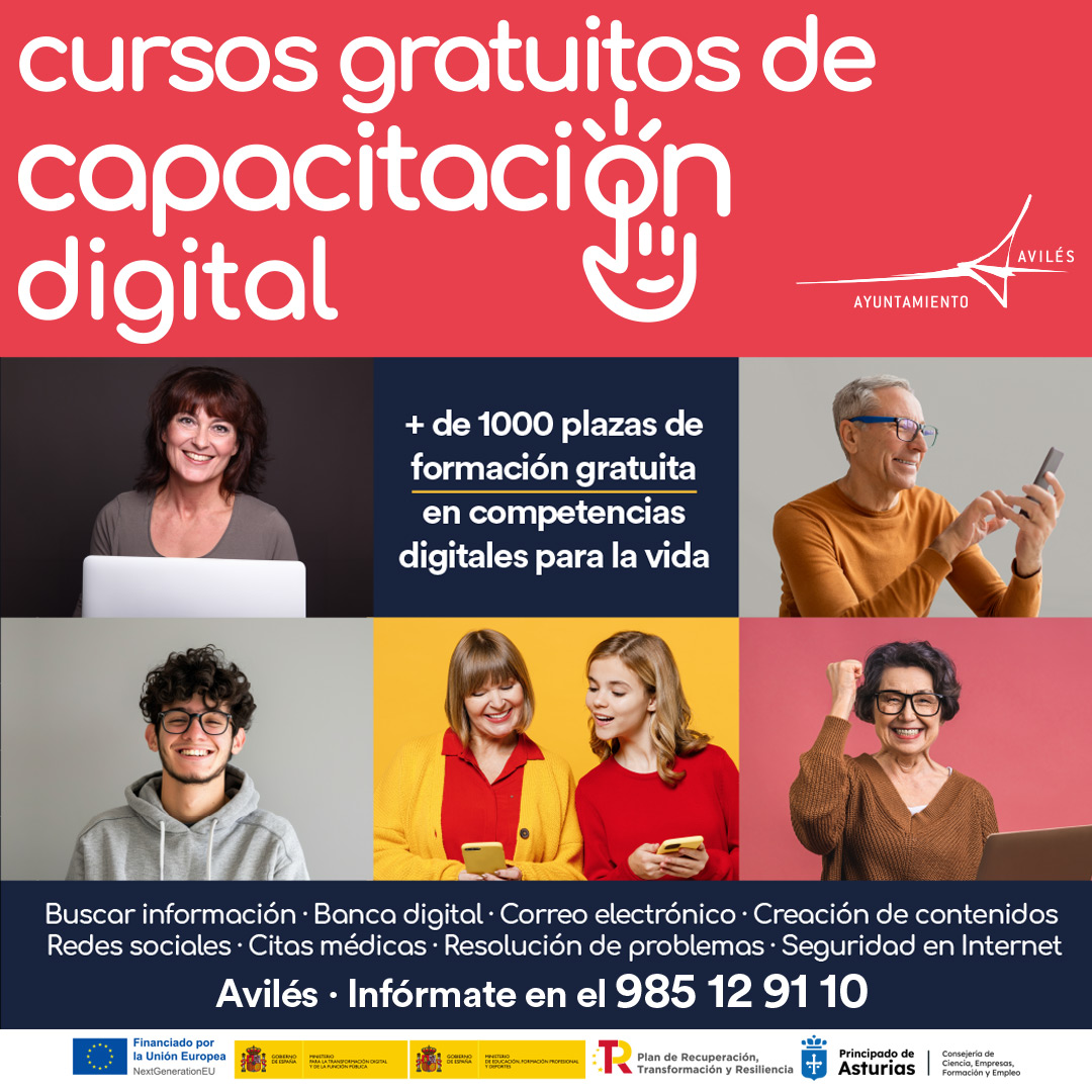 Nueva edición 2025 de los Cursos gratuitos de Capacitación Digital para la ciudadanía