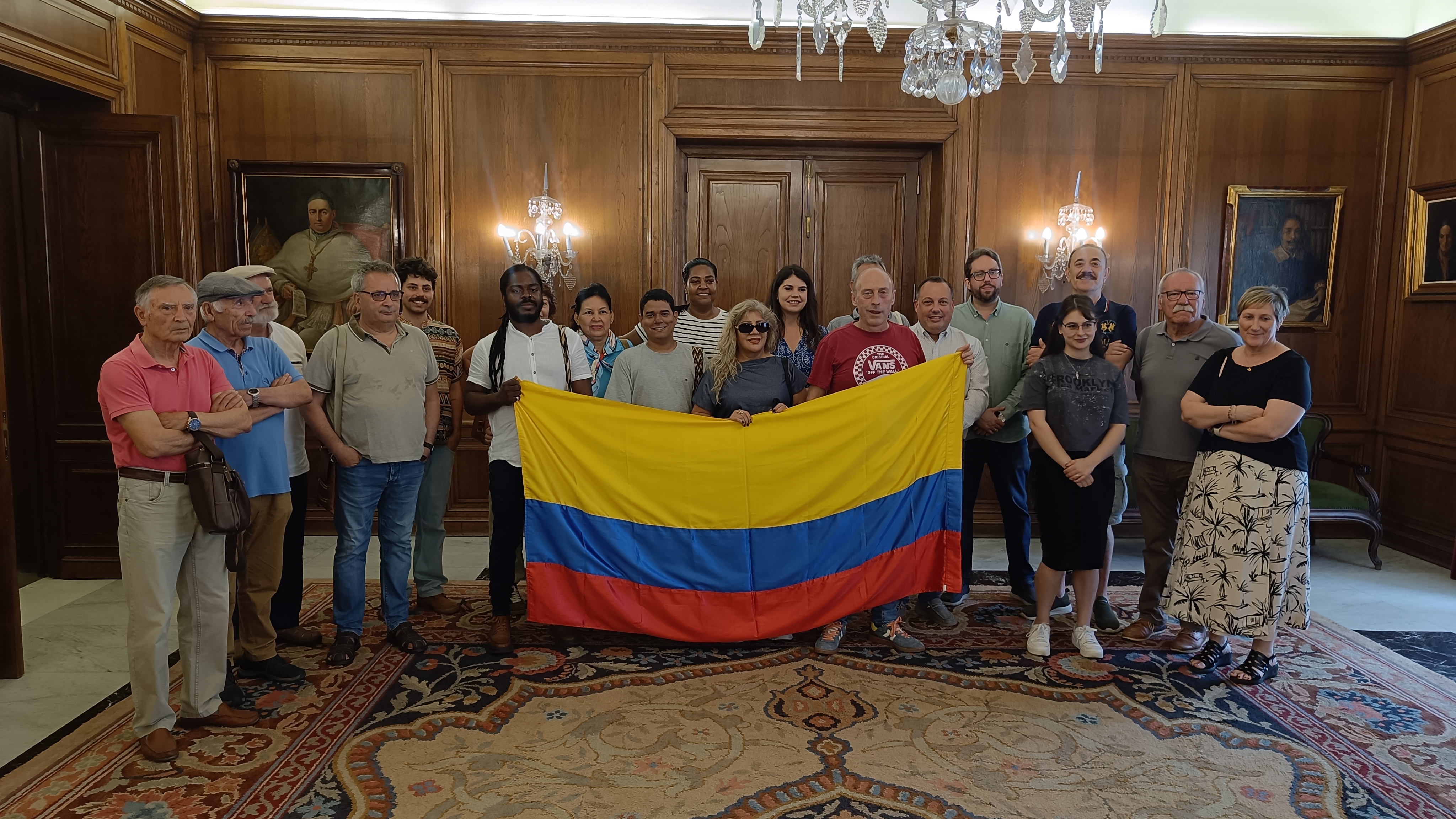 Recepción en el Ayuntamiento con motivo del Día Mundial de las Personas  Refugiadas - Avilés Participa