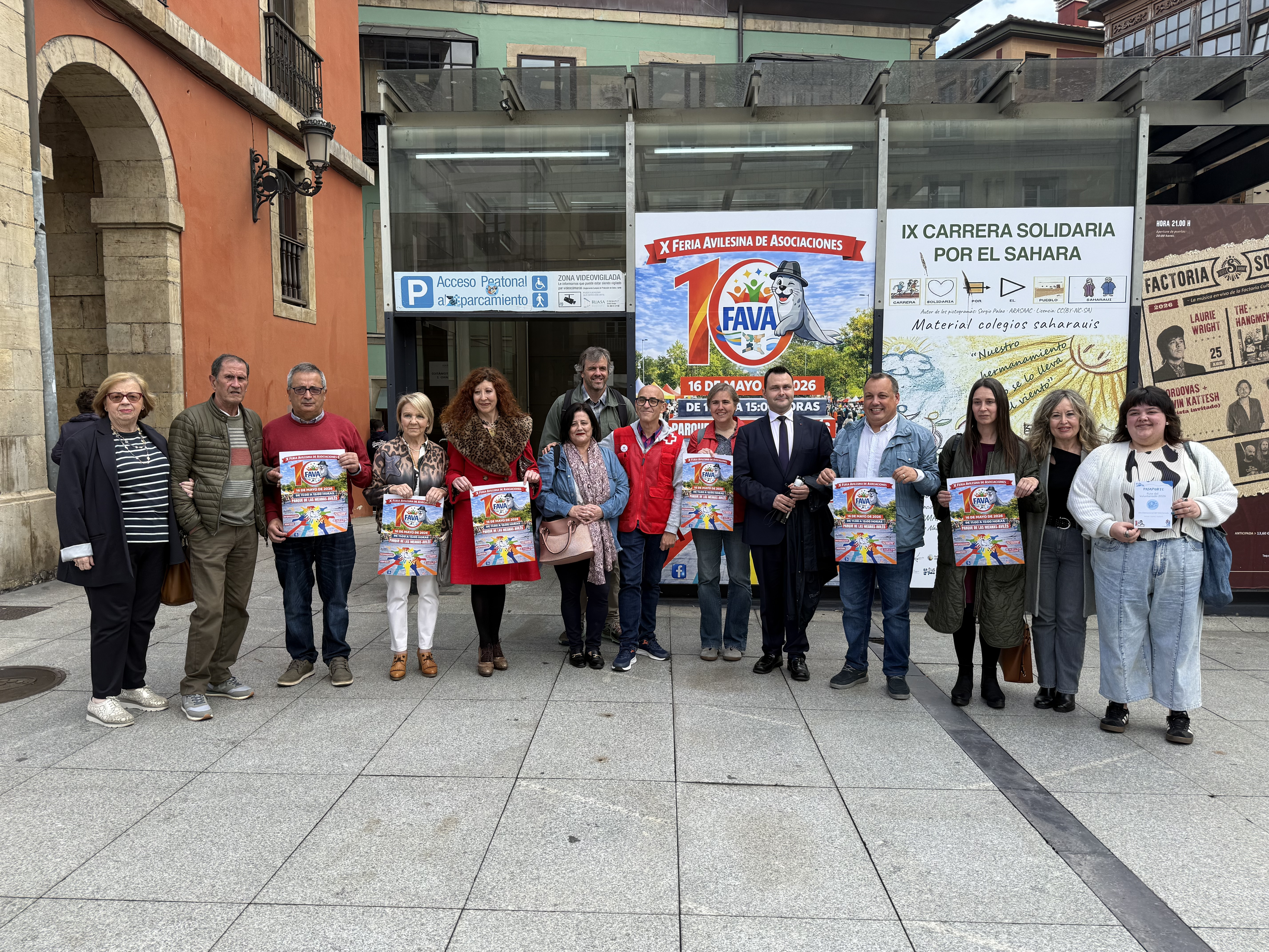 Todo listo para la X edición de la Feria Avilesina de Asociaciones